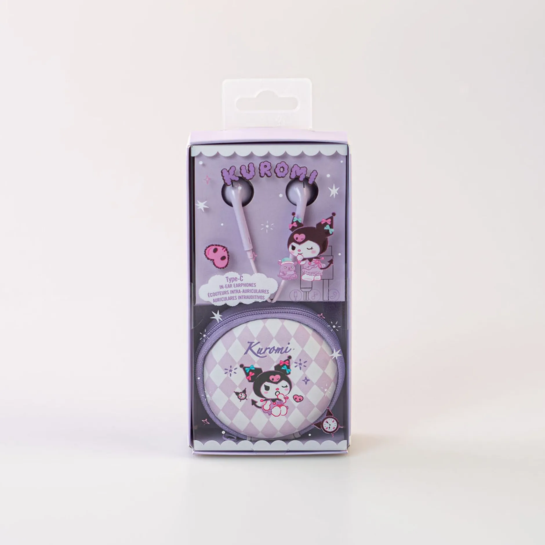 Sale MINISO Auricolari Type C Kuromi - Sanrio