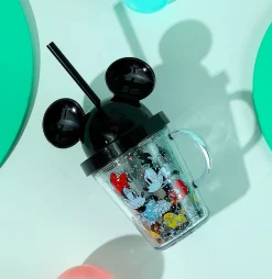 Best MINISO Borraccia Con Cannuccia Collezione Disney - (1Pz)