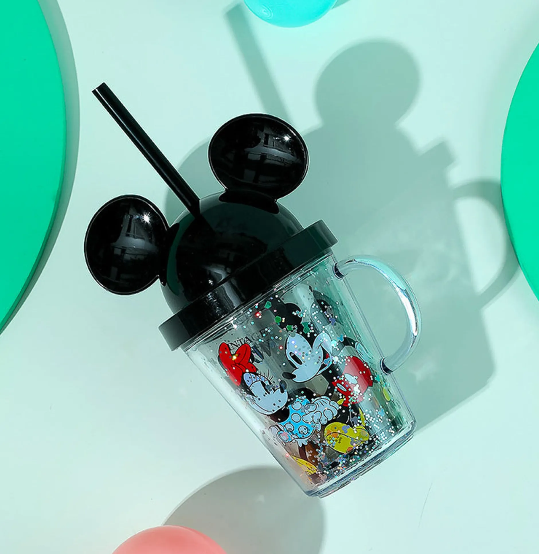 Discount MINISO Borraccia Con Cannuccia Collezione Disney - (1Pz)