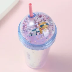 Hot MINISO Borraccia Con Cannuccia (420Ml)