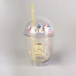 Sale MINISO Borraccia Con Cannuccia Pompompurin - (435Ml)