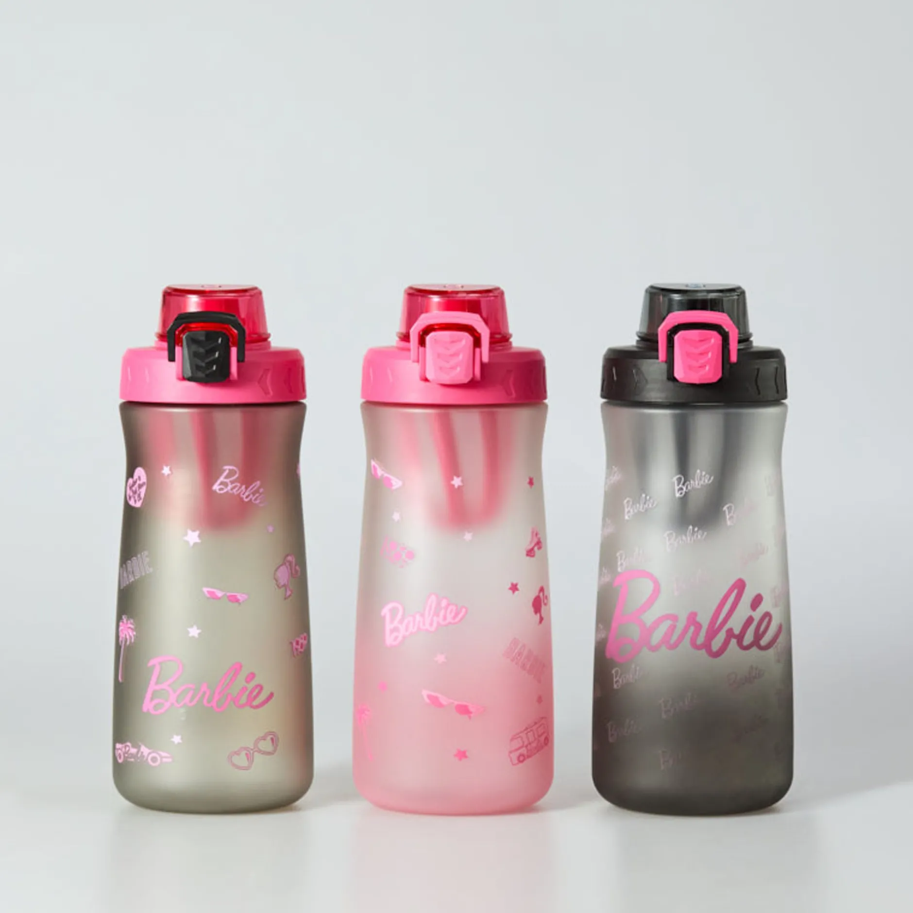 Clearance MINISO Borraccia Con Tappo Ribaltabile - Barbie (1100Ml)