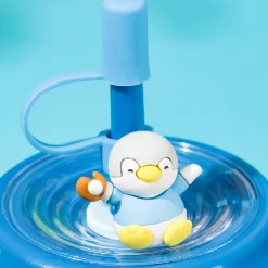 New MINISO Borraccia Con Tracolla E Cannuccia (520Ml)