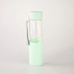 Online MINISO Borraccia In Vetro Da 370 Ml Verde
