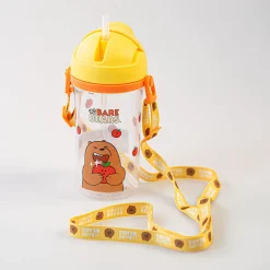 Hot MINISO Borraccia We Bare Bears Con Tracolla - Grizzly