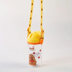 Hot MINISO Borraccia We Bare Bears Con Tracolla - Grizzly