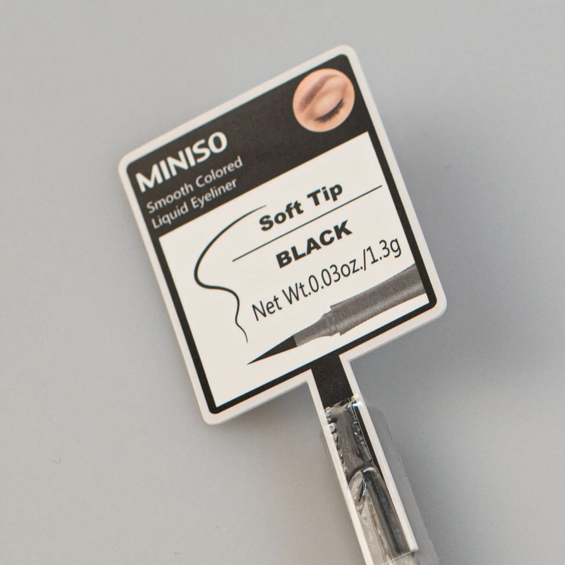 Sale MINISO Eyeliner - Smooth Colored (Black)