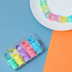 Best MINISO Kit 150Pezzi Elastici Colorati