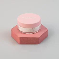 MINISO Loose Powder - Pink Cube (02 Original)