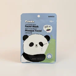 Clearance MINISO Maschera Viso Panda - Carbone