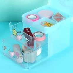 Sale MINISO Organizer Sanrio Azzurro Da Scrivania Con Cassettini