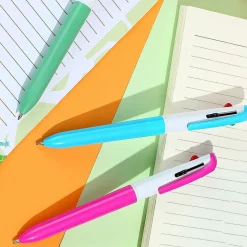 Hot MINISO Penna Con 4 Colori Impugnatura Blu