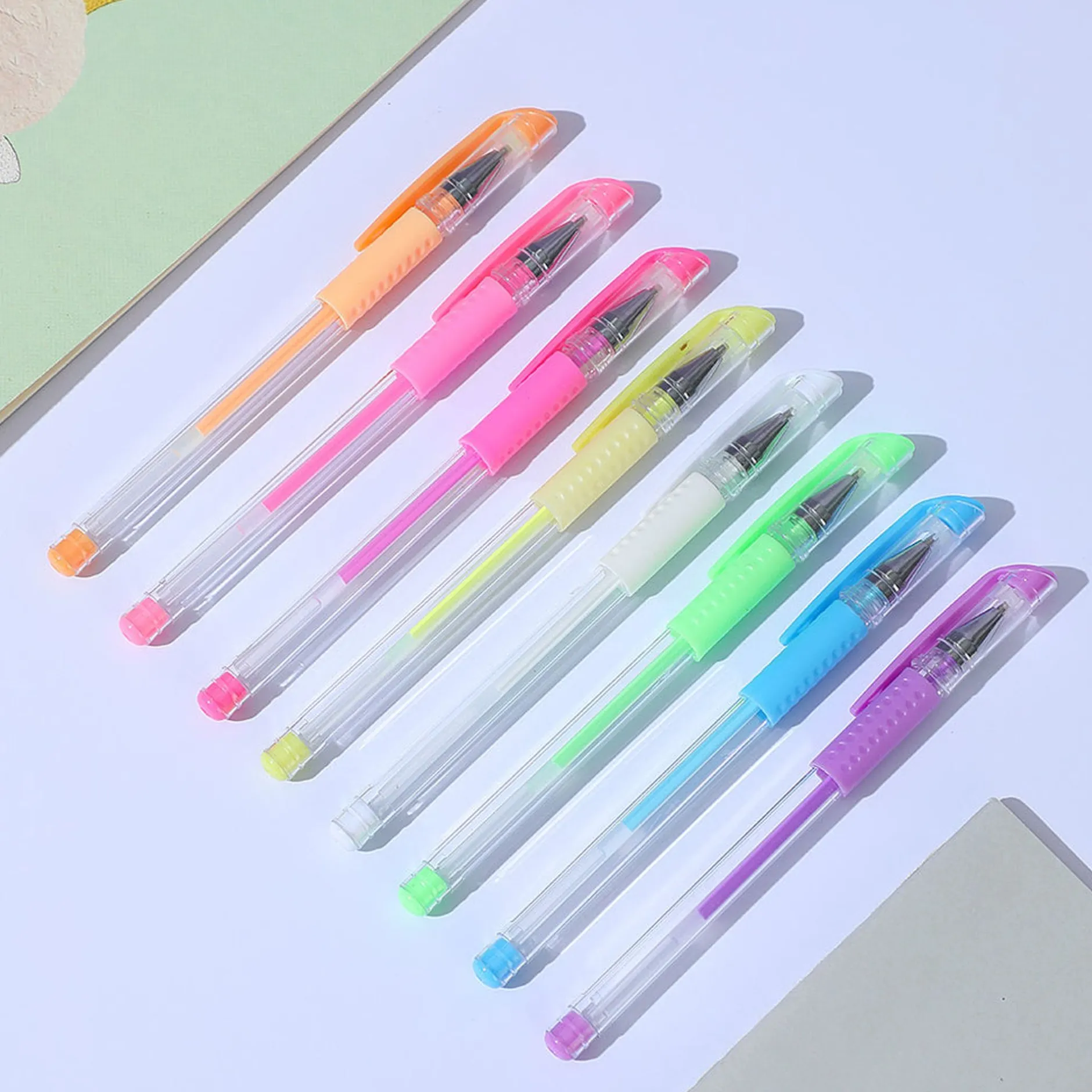 Clearance MINISO Penna Gel Pastello 8 Colori
