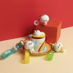 Hot MINISO Portachiavi Dolcetto Budding Pop (1Pz)