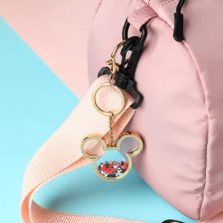 MINISO Portachiavi Mickey Mouse Glitterato Oro