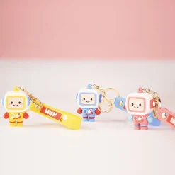 Hot MINISO Portachiavi Robot (1Pz)