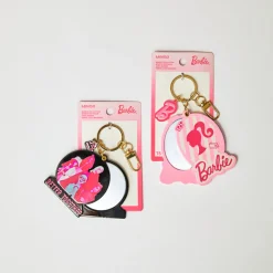 Clearance MINISO Portachiavi Specchio - Barbie (1Pz)