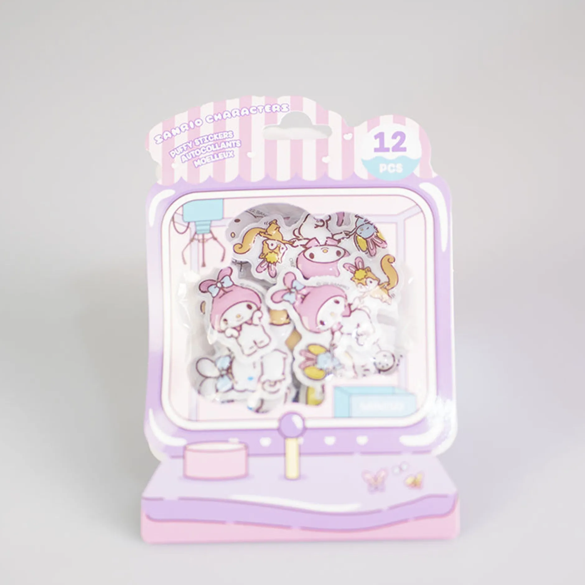 MINISO Sanrio Characters Puffy Stickers (1Pack)