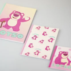 New MINISO Set 3 Quaderni - Lotso Toy Story