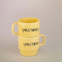 Best MINISO Set 2 Tazze - Collezione Smiley World (350Ml)