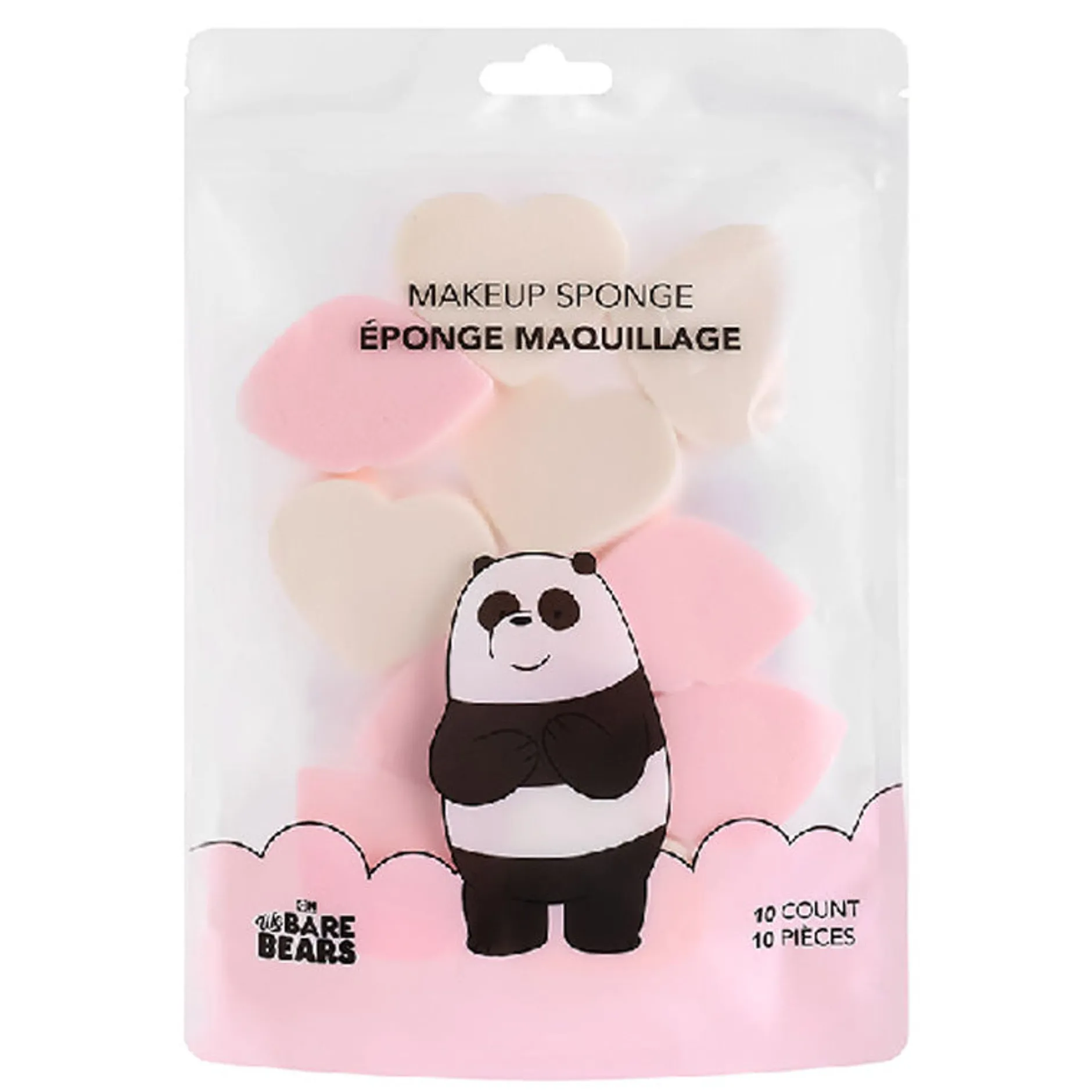 New MINISO Spugnette Make Up - We Bare Bears (10Pz)